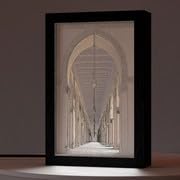 Natrual Wood 2 In 1 Photo Lighting Frame