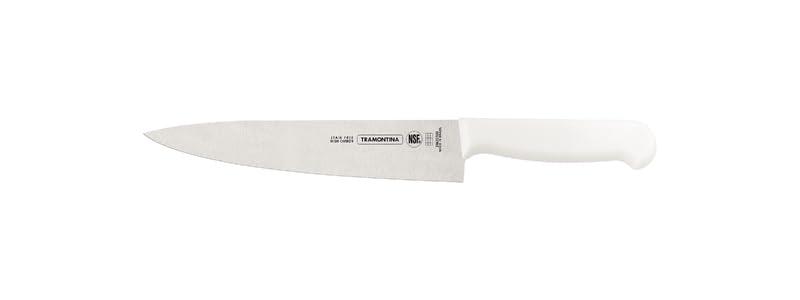 Professional Meat Knife – Stainless Steel Blade, Polypropylene Handle with Antimicrobial Protection, Comfort Grip, Dishwasher Safe