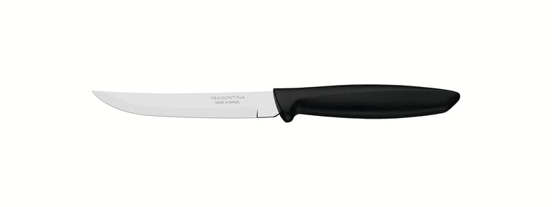 Plenus 5" Fruit Knife, Pack of 12, Stainless Steel Plain Edge Blade, Polypropylene Handle, Dishwasher Safe, Perfect for Cutting and Peeling Fruits