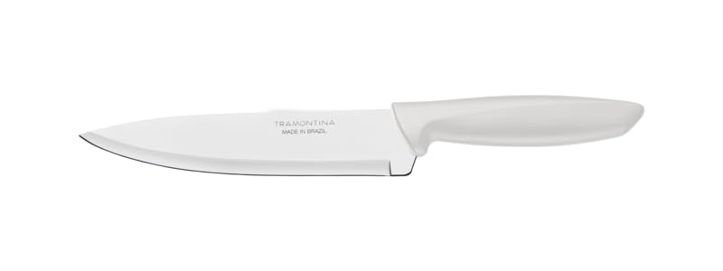Plenus Chef's Knife, Pack of 12, Stainless Steel Blade with Polypropylene Handle, Dishwasher Safe, Perfect for Professional and Home Kitchens