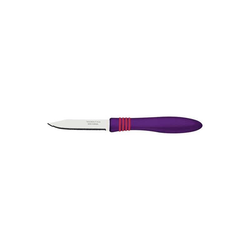 12-Piece Vegetable & Fruit Knife Set, 3-Inch Stainless Steel Blades with Ergonomic Handles, Sharp & Lightweight for Peeling, Slicing, and Kitchen Prep