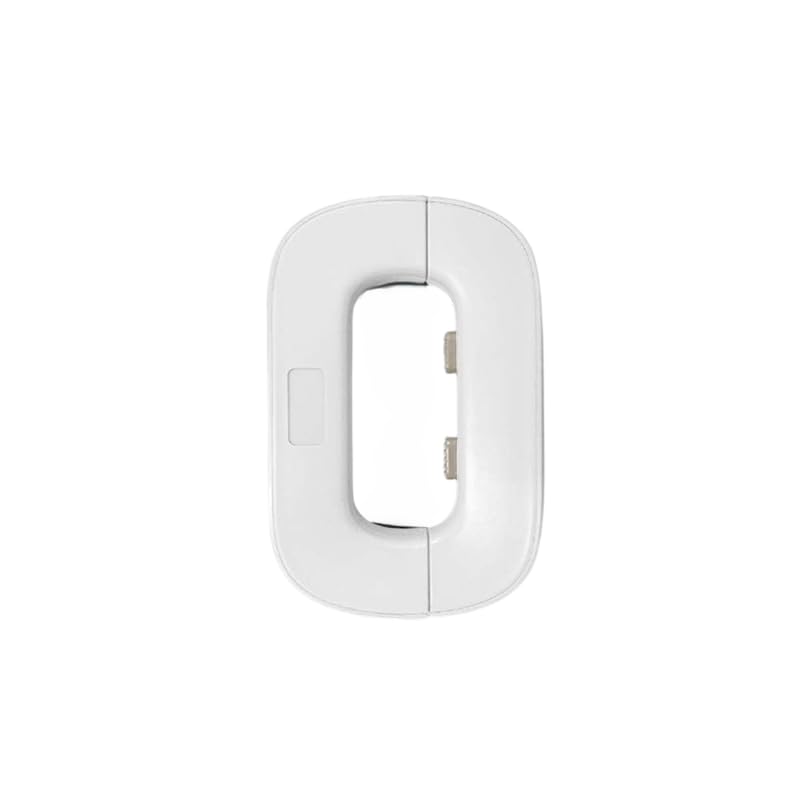 Refrigerator Lock, Upgraded Child Safety Fridge Lock, Freezer Lock with Double Button Design, Strong Adhesive Toddler Baby Kids Safety Door Lock, No Tools or Drilling Needed (White)