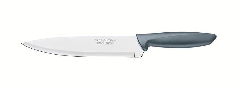 Plenus Chef's Knife, Pack of 12, Stainless Steel Blade with Polypropylene Handle, Dishwasher Safe, Perfect for Professional and Home Kitchens