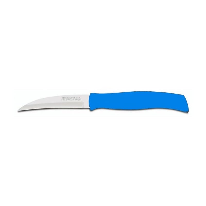 Fruit , Vegetable Knife – Pack of 12 – 3" Stainless Steel Serrated Blade – Ergonomic Polypropylene Handle – Multipurpose Kitchen Knife Set