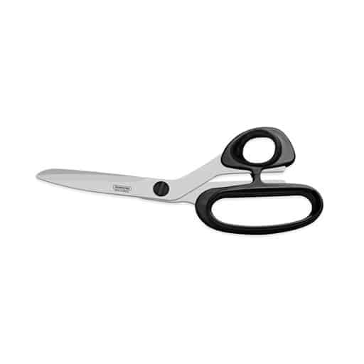 Heavy-Duty Tailoring Scissors, 25CM - Super-Cort Sharp Stainless Steel Blades with Black Ergonomic Handle, Precision Cutting for Fabric, Sewing, and Crafting, 1 Piece