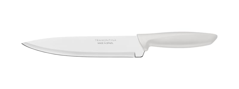 Plenus Chef's Knife, Pack of 12, Stainless Steel Blade with Polypropylene Handle, Dishwasher Safe, Perfect for Professional and Home Kitchens