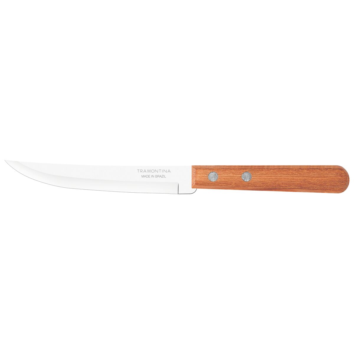 Dynamic 5-Inch Steak Knife – Premium Stainless Steel Blade, Natural Wood Handle, Durable Rustic Design, Perfect for Cutting Meats and Versatile Kitchen Use