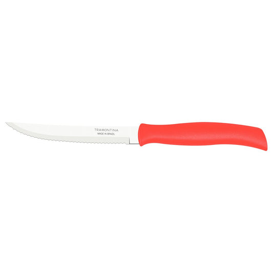 BBQ Chef Knife 5 Inch - Stainless Steel Blade with Comfortable Polypropylene Handle, Perfect for BBQ Parties, Ideal for Home Grilling, Simple Design with Reliable Performance - Or