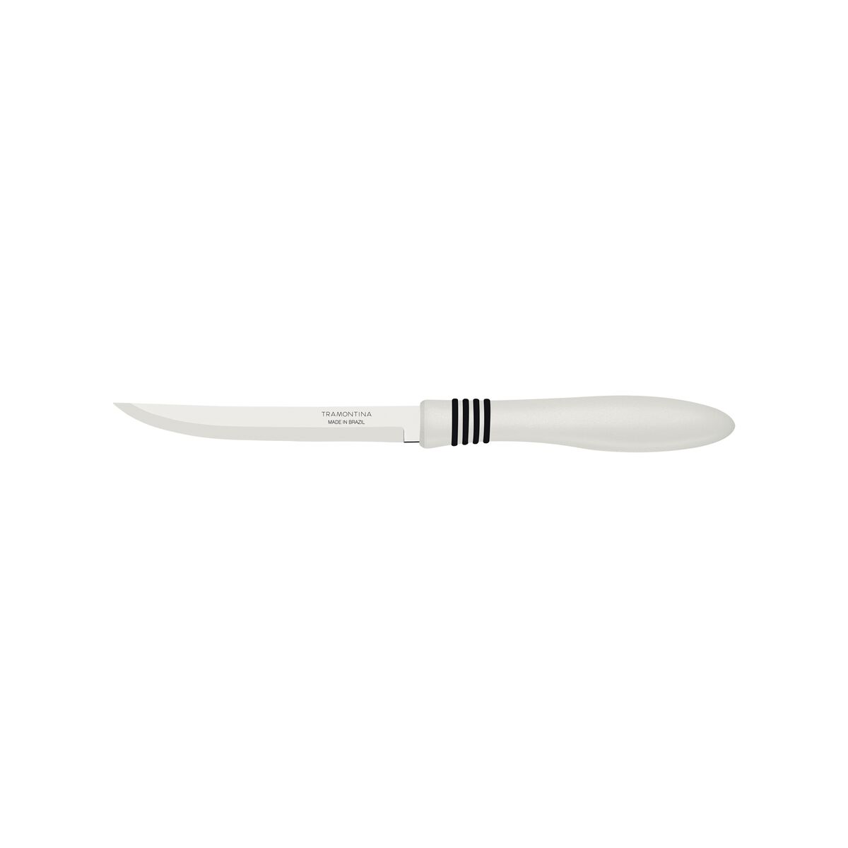 12-Piece Steak Knife Set, 5-Inch Stainless Steel Serrated Blades with Ergonomic Handles, Sharp & Durable for Cutting Meat, BBQ, and Kitchen Use