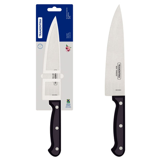 Ultracorte Chef’s Knife – 8-Inch Stainless Steel Blade – Multipurpose Kitchen Tool for Slicing & Chopping
