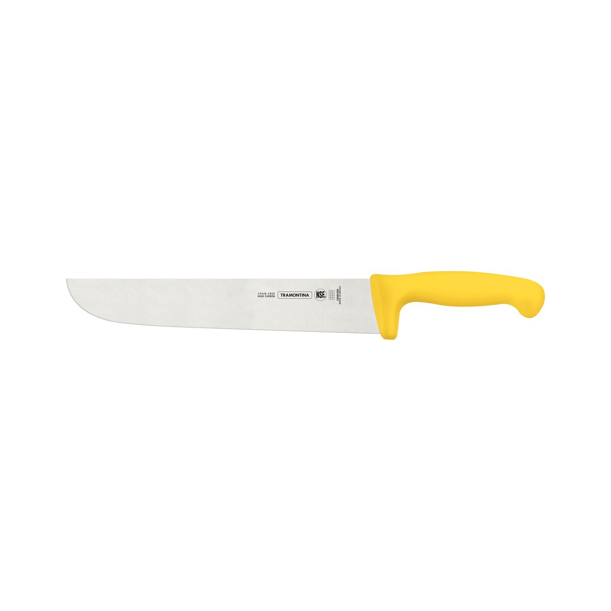 Professional 10-Inch Meat Knife – Stainless Steel Blade with Ergonomic Textured Polypropylene Handle – Durable & Precision Cutting