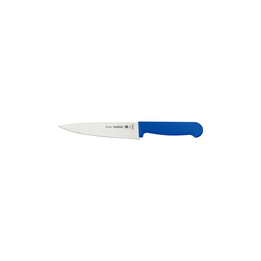Professional Meat Knife – 6-Inch Stainless Steel Blade with Blue Textured Polypropylene Handle – Compact & Efficient