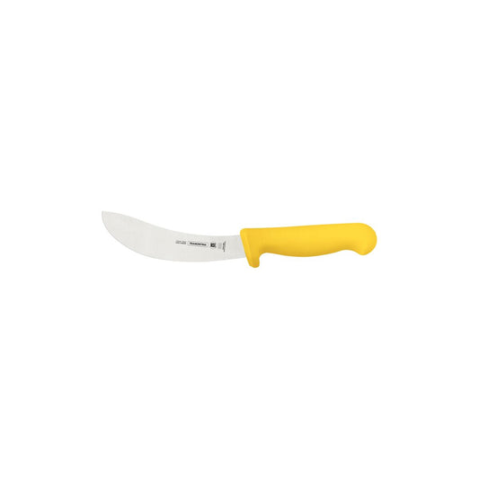 Professional Boning Knife – 6-Inch Stainless Steel Blade with Ergonomic Yellow Polypropylene Handle – Durable, Sharp, and Ideal for Meat & Poultry Preparation