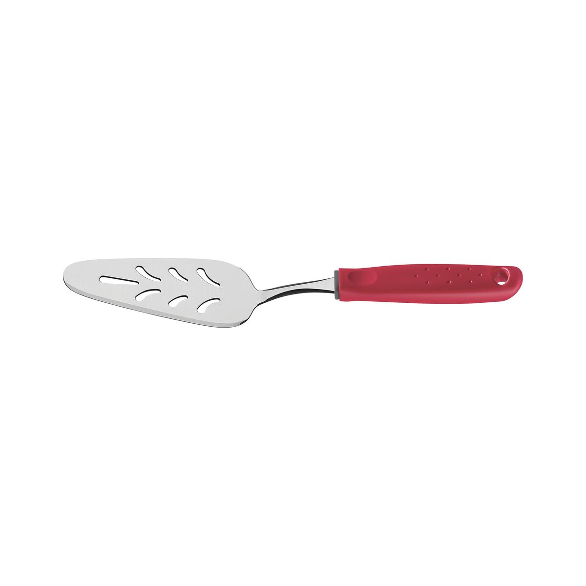 Cake Skimmer 27cm - UTILITA Series with Durable Red Handle, Perfect for Serving Cakes, Pastries, and Desserts, Heat-Resistant, Easy Grip, 1 Piece for Home & Professional