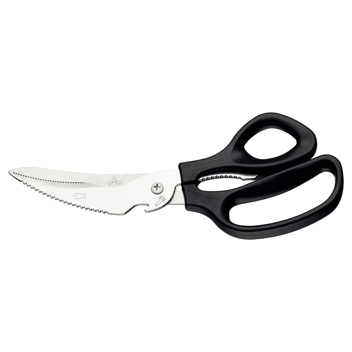 Multi-Purpose Kitchen Scissors – Stainless Steel Blades – Ideal for Cutting Meat, Herbs, Packaging & More