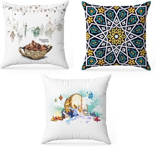 Throw Pillow Covers - Velvet Cushion Covers - Set of 3 -40 x 40 cm - Cover Only