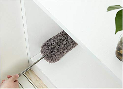 1PC Dust Brush?Adjustable Stretch Extend Microfiber Feather Duster Static Dusting Household Cleaning Brush Supplies