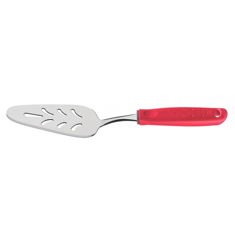 Cake Skimmer 27cm - UTILITA Series with Durable Red Handle, Perfect for Serving Cakes, Pastries, and Desserts, Heat-Resistant, Easy Grip, 1 Piece for Home & Professional