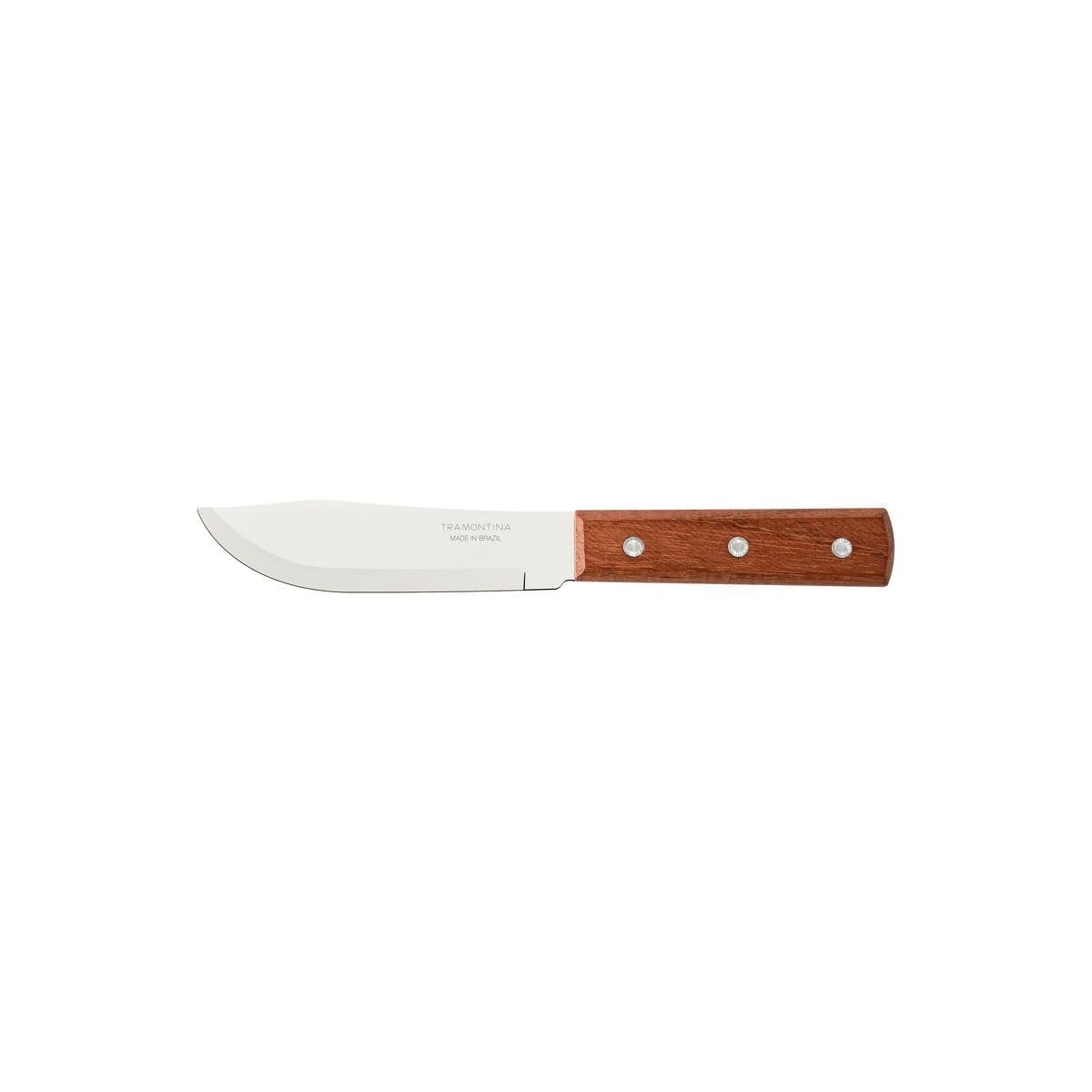 Dynamic Kitchen Knife – Stainless-Steel Blade, Natural Wood Handle, Multipurpose Chef’s Knife for Chopping, Slicing, Cutting, and Dicing, Durable and Lightweight - Pack of 12