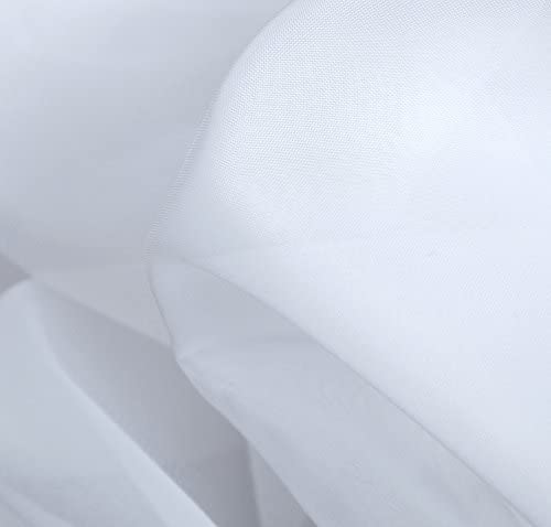 Elegant Voile Chiffon Curtains - Rod Pocket Design - Luxury Soft Fabric 1 Panel
