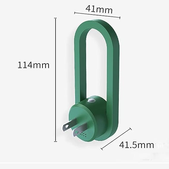 Electric Mosquito Repellent, Mosquito Repellent Pest Control Repel for Home Bedroom Latest Frequency Conversion Ultrasonic with LED Sleeping Light, Mosquito Repellent Night Light (MultiColor)