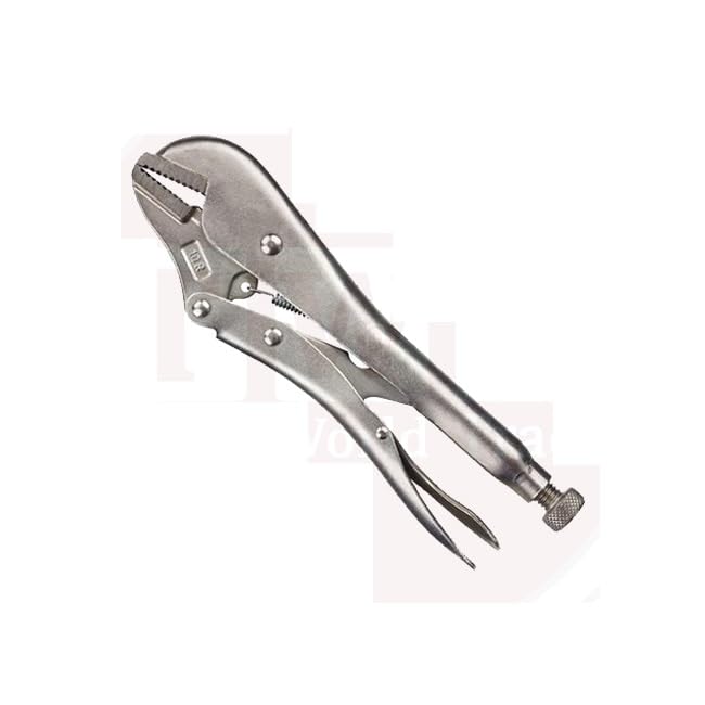 APT-XT AH1039774-10 CR-V straight Jaw Locking Plier with Ni-Plated Hex Screw, 250 mm Size