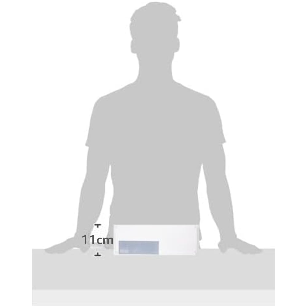 Clear Acrylic Narrow Accessory Tray, 31 x 11.4 x 1.3 cm, Desktop Storage Tray for Office and Home