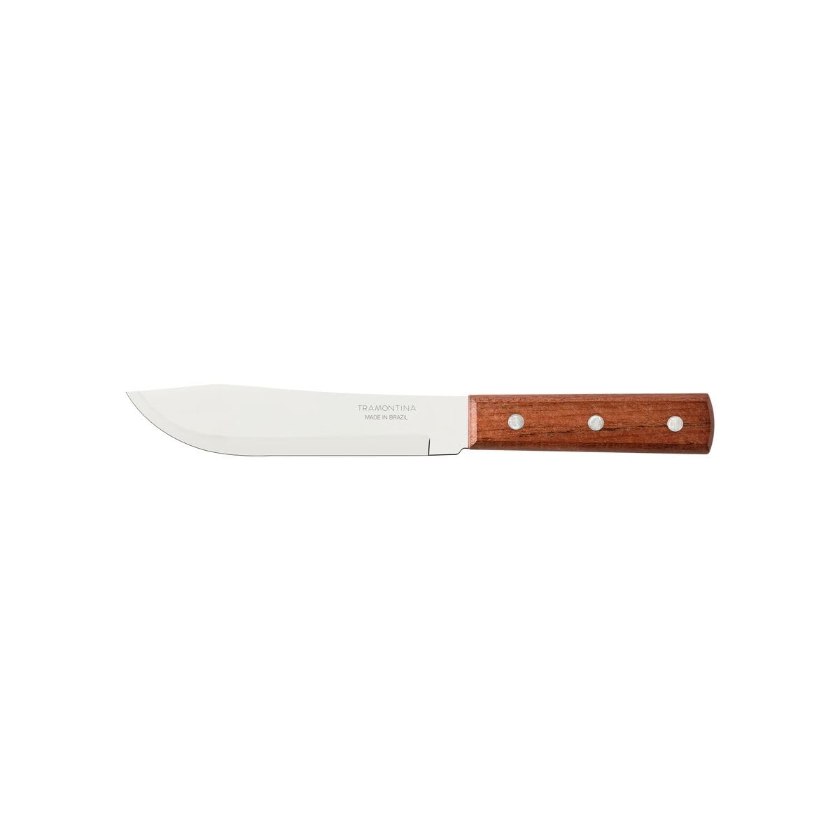 Dynamic Kitchen Knife – Stainless-Steel Blade, Natural Wood Handle, Multipurpose Chef’s Knife for Chopping, Slicing, Cutting, and Dicing, Durable and Lightweight - Pack of 12
