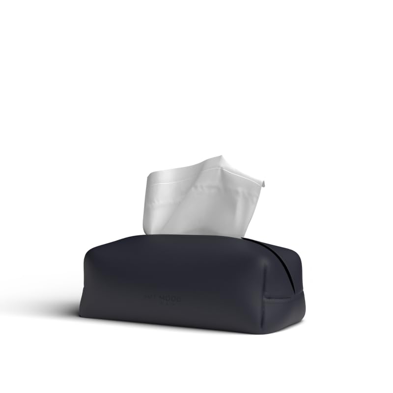 Leather Tissue Box Cover - Elegant and Durable Design for Home, Office and Car Decor