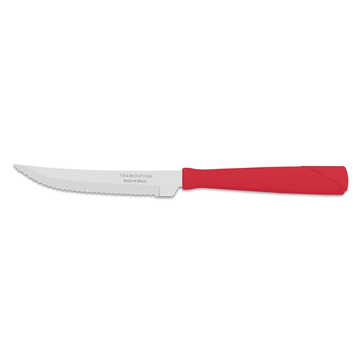 New Kolor 4-Inch Steak Knife, Durable Stainless Steel Blade, Ergonomic Polypropylene Handle, Perfect for Steak, Meat, and Everyday Dining