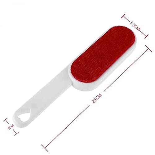 Lint Remover, Fur & Hair Remover for Clothes & Furniture, Lint Remover, Red, Manual