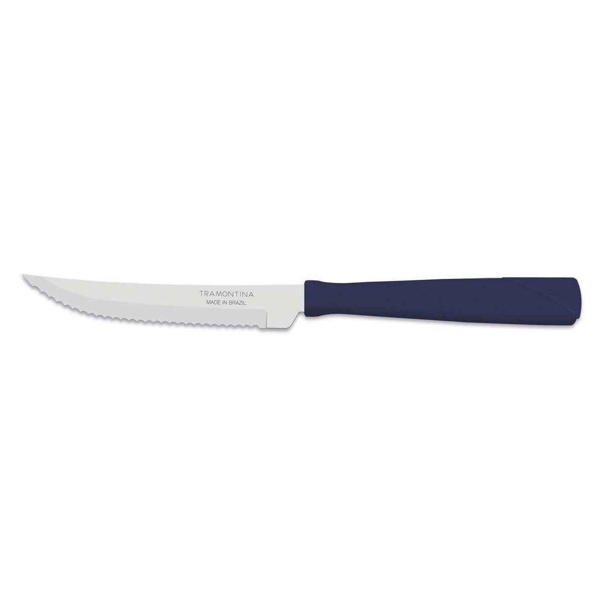 New Kolor 4-Inch Steak Knife, Durable Stainless Steel Blade, Ergonomic Polypropylene Handle, Perfect for Steak, Meat, and Everyday Dining