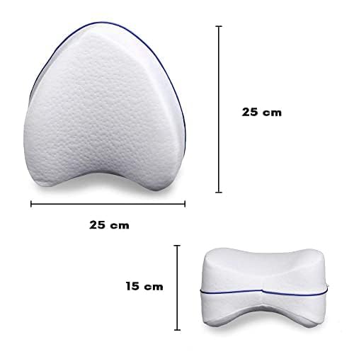 Meyson Memory Foam Pillow, Neck Pillows for Sleeping, Side Sleeping Pillow, Leg Pillow for Sleeping and Relieving Back Pain