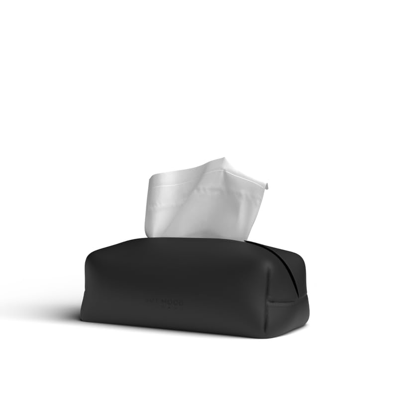 Leather Tissue Box Cover - Elegant and Durable Design for Home, Office and Car Decor