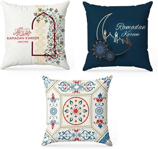 Throw Pillow Covers - Velvet Cushion Covers - Set of 3 -40 x 40 cm - Cover Only