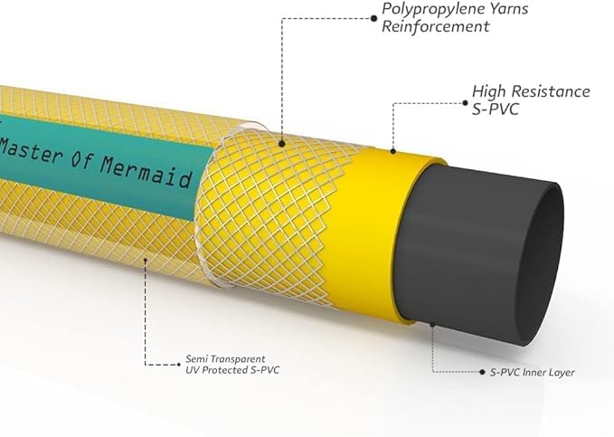 Water Hose 1/2 Inche 25 M 15 Bar 3 Layers Italy By Circle Tools