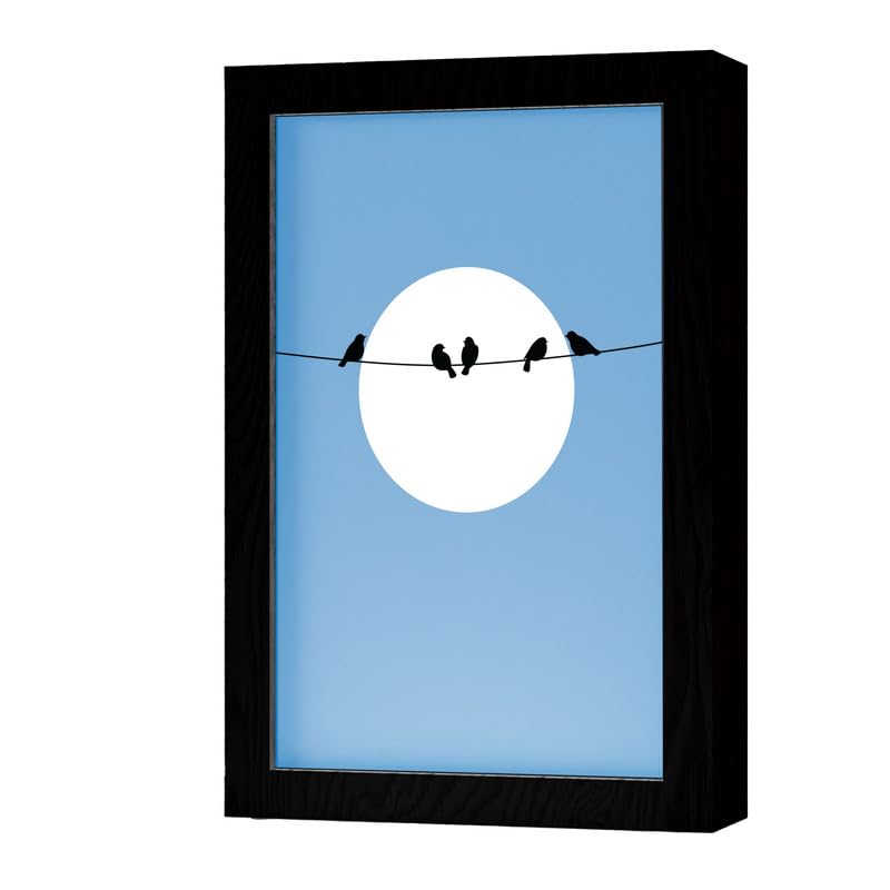 Natrual Wood 2 In 1 Photo Lighting Frame