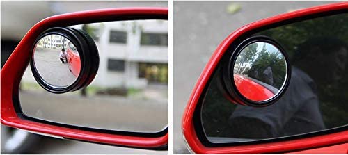 Car Rearview Round Blind Spot Adjustable Auxiliary Wide-Angle Lens, High Definition HD Mirror, 360° Rotation, Anti-Glare, Universal Fit for Cars, SUVs, Trucks, Motorcycles