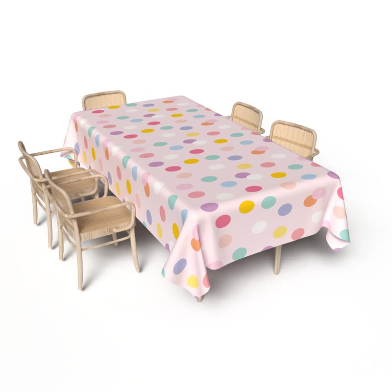 Tablecloth, Waterproof Polyester Fabric, Durable & Easy Care