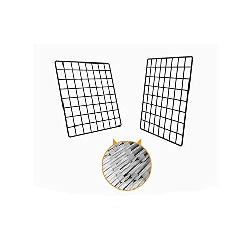 Metal Rabbit Cage (12 Count) - Easy Assembly - Black - 35cm x 35cm x 35cm
