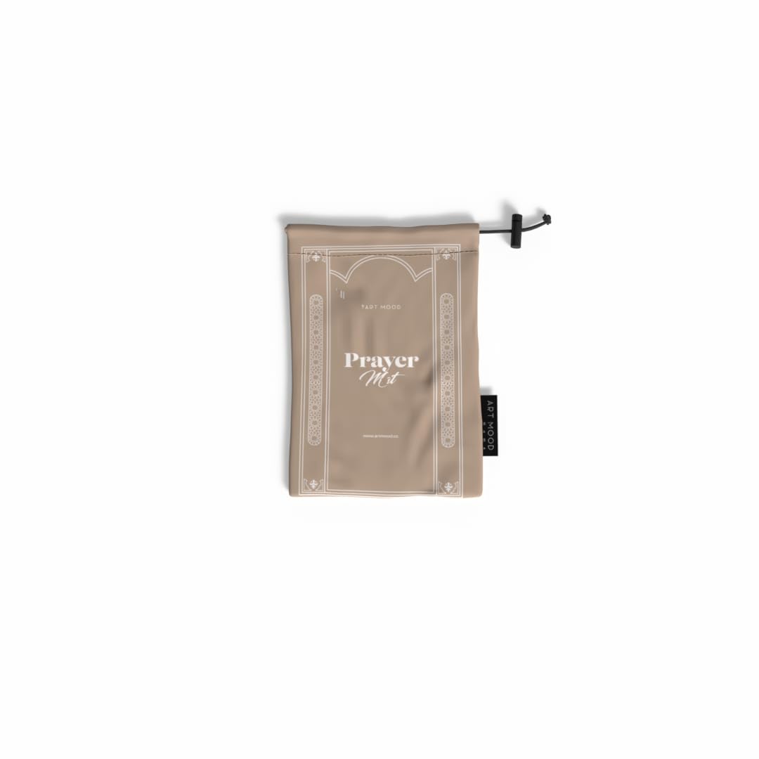 Prayer Mat - Waterproof Pocket Size Travel Mat for Salah, Lightweight Foldable Muslim Prayer Rug with Carrying Bag