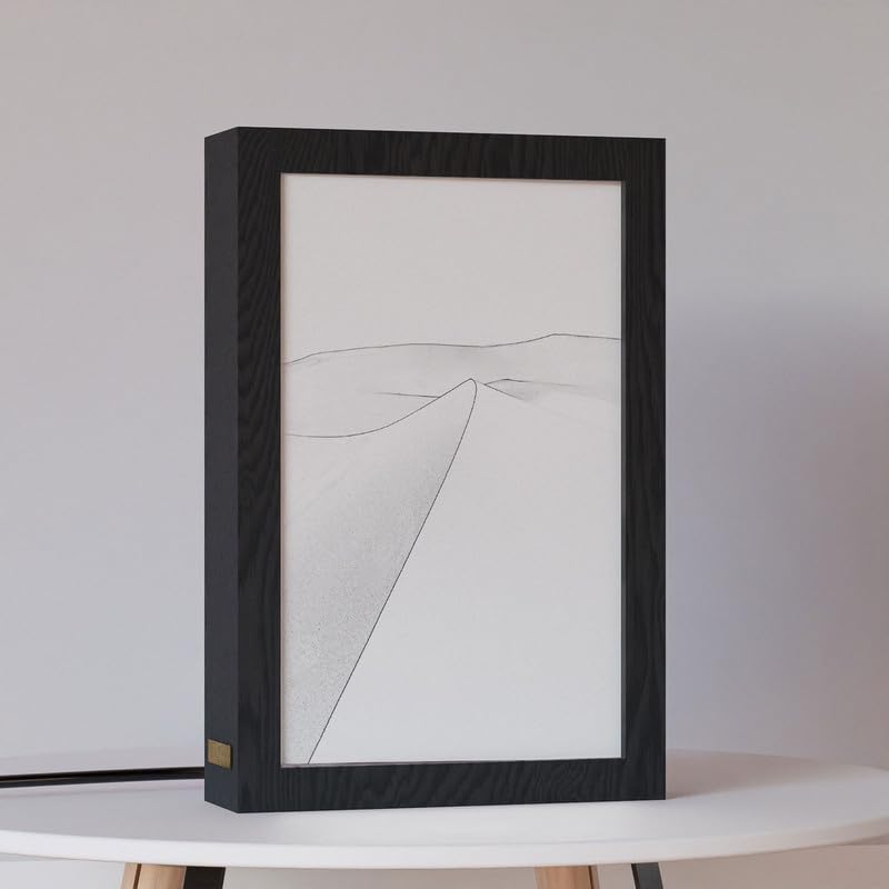 Natrual Wood 2 In 1 Photo Lighting Frame
