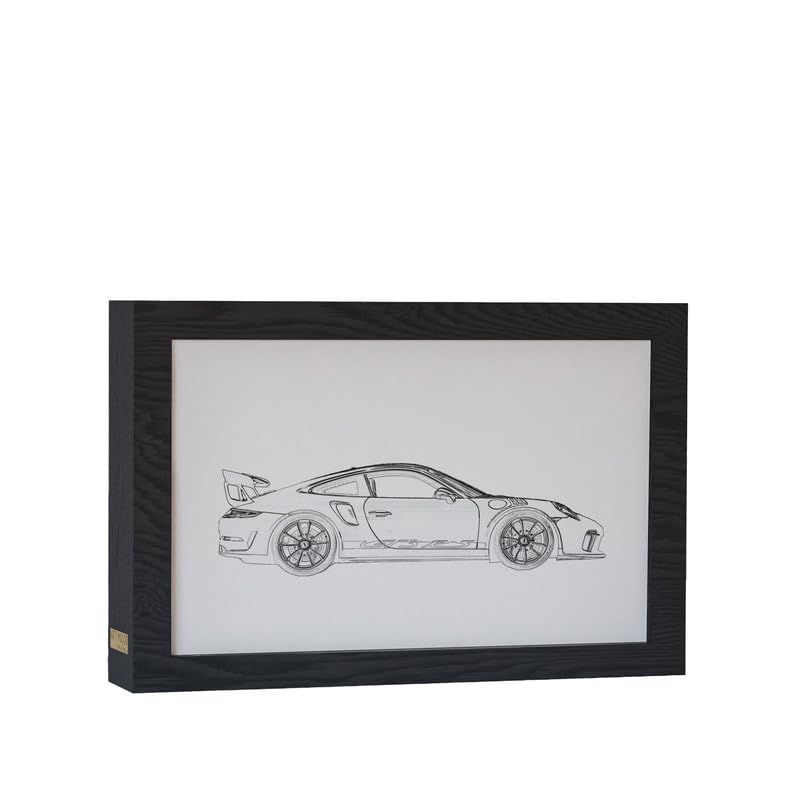 Natrual Wood 2 In 1 Photo Lighting Frame