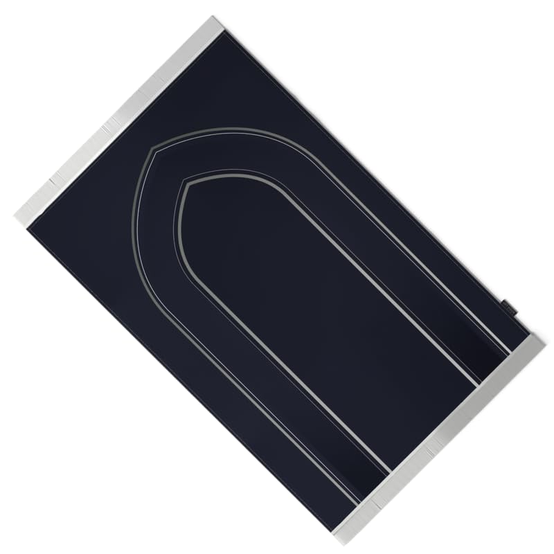 Velvet Prayer Mat in a sophisticated Dark Blue, 68x117 cm, a luxurious and soft rug with a timeless design, perfect for a comfortable and serene prayer experience anywhere you go