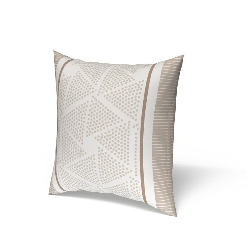 Cushion with Filling, 40×40cm, Canvas Cover, Removable Zippered Design, Soft and Durable, Ideal for Sofa Chair Bed Office Use