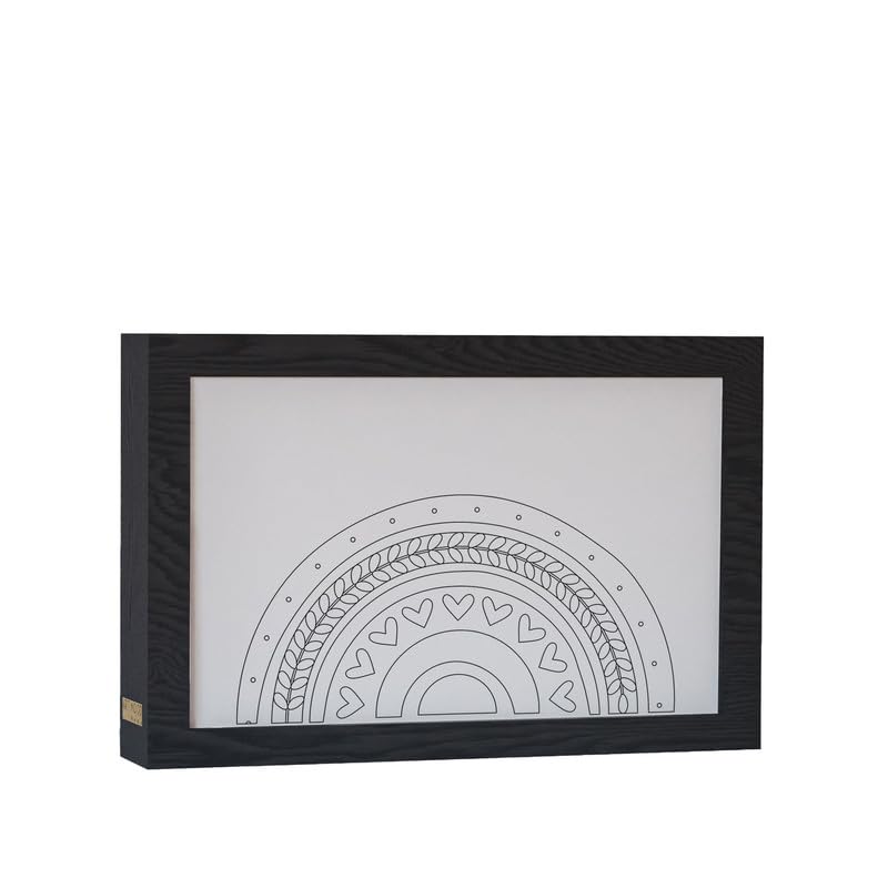Natrual Wood 2 In 1 Photo Lighting Frame