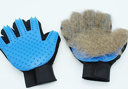 Cat Pet Cleaning Gloves Pet grooming Massage Gloves Silicone Dog Bath Massage Brush -Right Hand