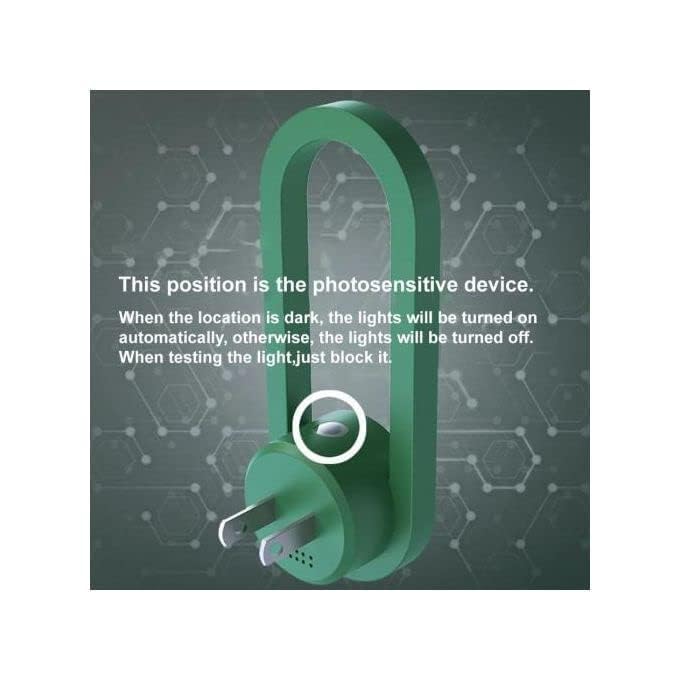 Ultrasonic Insect Repellent Device Night Light Sleep (Green)