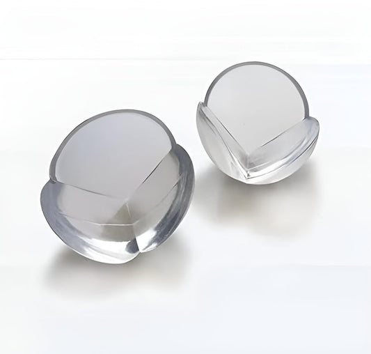 Transparent Edge and Corner Guards, 12-Piece Set, Child Safety Furniture Bumpers, Protects Babies and Kids from Sharp Edges, Easy-to-Install, Strong Adhesive for Tables, Cabinets, and More