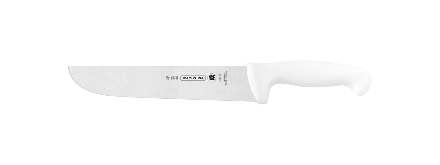 Professional Meat Knife, Stainless Steel Blade, Polypropylene Handle, Durable and Precision Cutting Tool